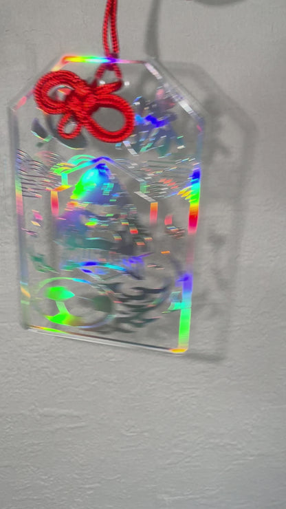 必勝アクリルお守り